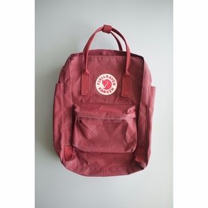 Fjällräven Kanken 13" Laptop Backpack in Red